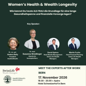 Women's Health & Wealth Longevity - Wie kannst Du heute ALS FRAU die Grundlage für eine lange Gesundheitspanne und finanzielle Vorsorge legen?